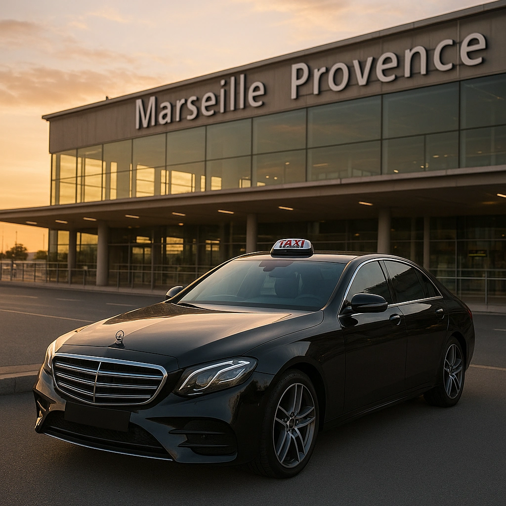 Taxi professionnel pour transfert aéroport à Marseille – TM13